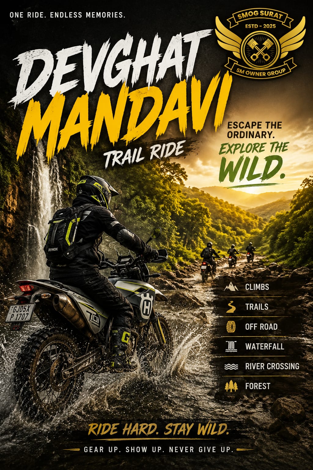 Advanture ride to the Devghat kevdi Forest